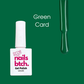 Gel Polish Green Card